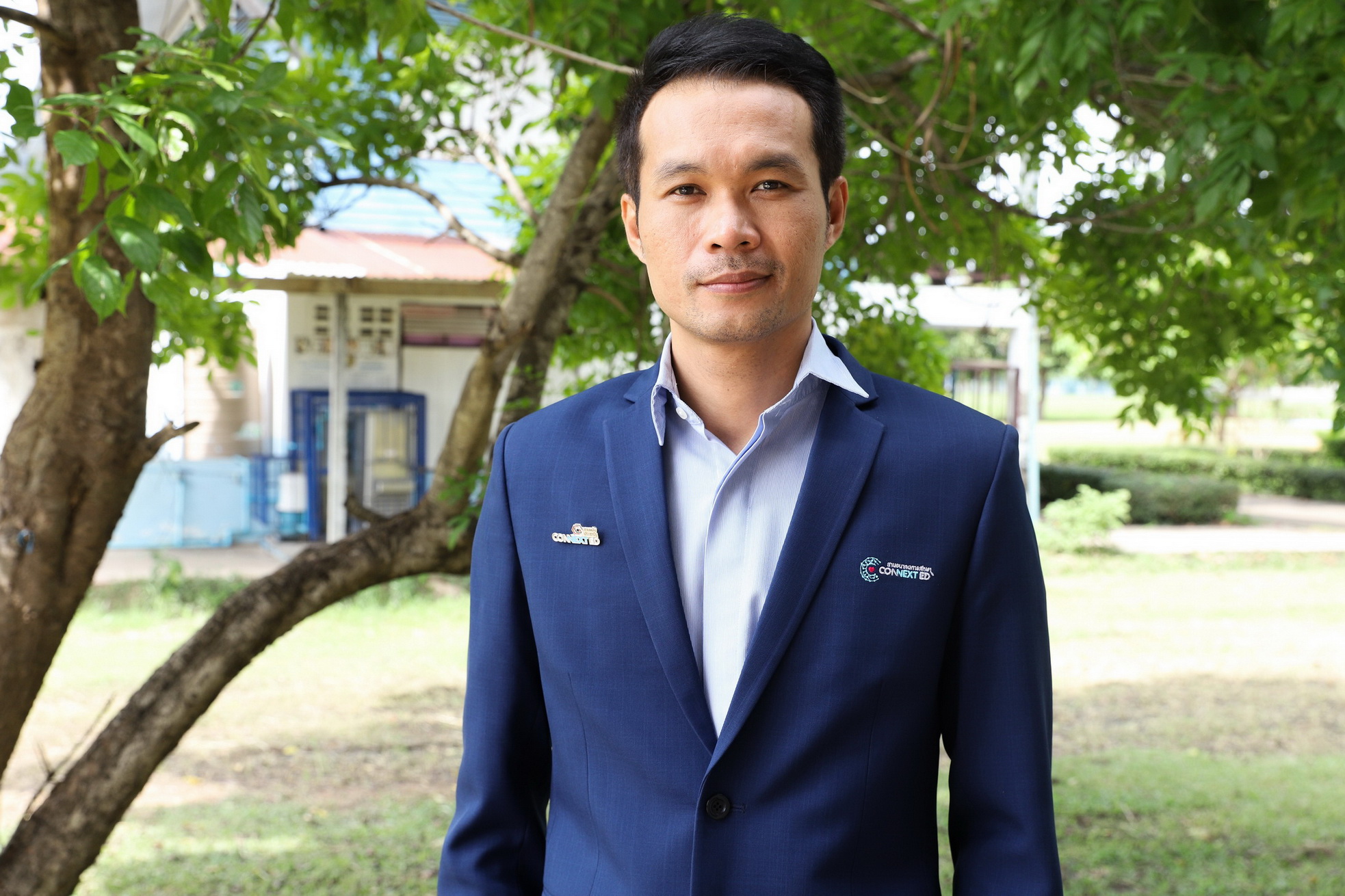 นายชัณต์ฎณัย ขุลีทรัพย์ รองผู้จัดการฝ่ายบริหารทั่วไป และรักษาการฝ่ายควบคุมสินค้า DC ขอนแก่น ผู้นำรุ่นใหม่ (School Partner) บริษัท ซีพี ออลล์ จำกัด (มหาชน) ที่ดูแลโรงเรียนบ้านดอนแดงดอนน้อยวิทยา 